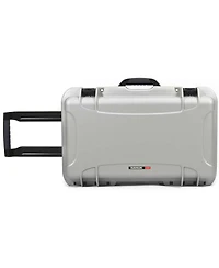 Nanuk 935 wheeled Nk 7 waterproof case with foam for Dslr, lenses, and flash, silver.