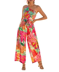 Cupshe Women's Vines Tropical Jumpsuit