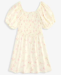 Grayson Threads Kids, The Label Girls' S-xl Peanuts Snoopy Ditsy Smocked Skort Dress