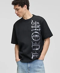 Mode of One Men's Cotton Metallic-Graphic Relaxed T-Shirt, Macy's Exclusive