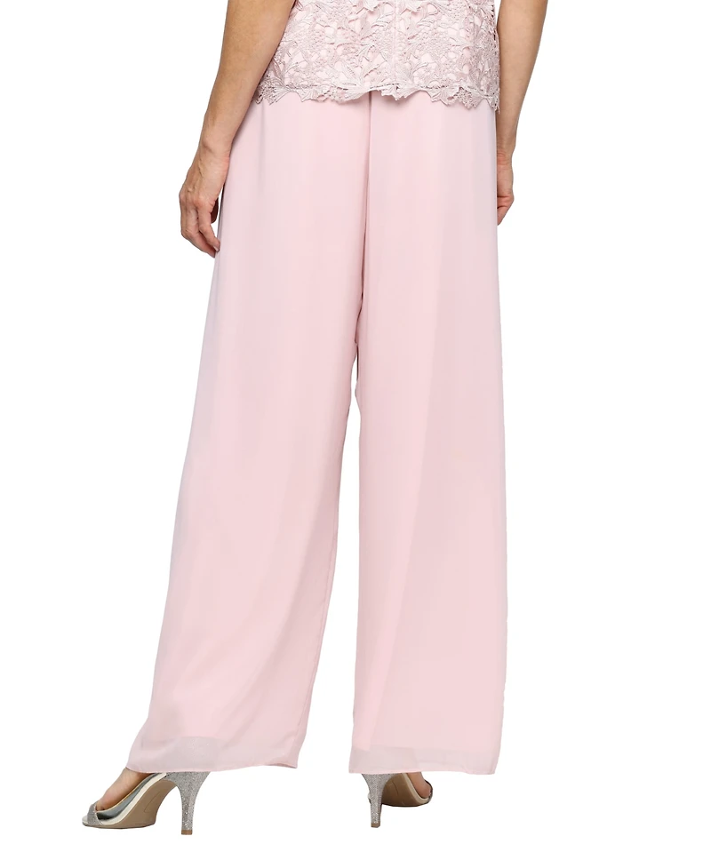 Alex Evenings Chiffon Pants