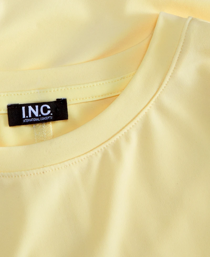 I.n.c. International Concepts Petite Boxy-Fit Crewneck T-Shirt, Macy's Exclusive