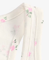 With Jules Girls' 7-16 Cotton Floral Tank Top