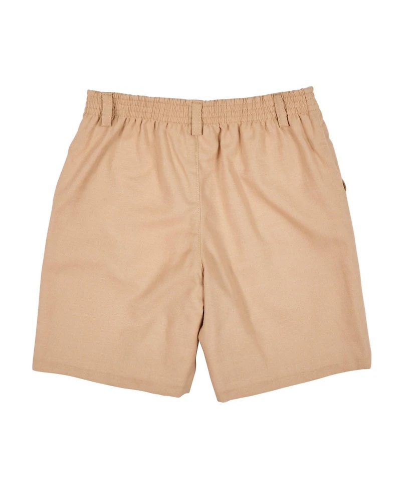 Florence Eiseman Little Boy Linen Look Short