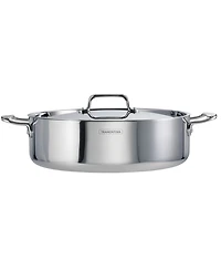 Tramontina Utsava Tri-Ply Clad Stainless Steel 6.5-Quart Covered Casserole