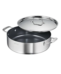 Tramontina Utsava Tri-Ply Clad Stainless Steel 6.5-Quart Covered Casserole