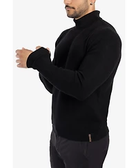 Spring + Mercer Men's Ribbed Turtle Neck Sweater