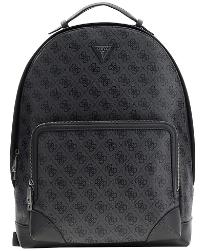 Guess Men's Milano Monogram Pattern Backpack