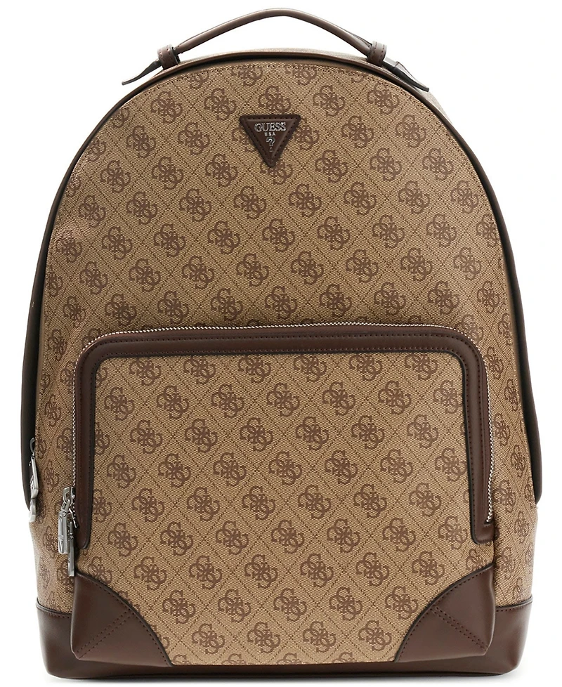 Guess Men's Milano Monogram Pattern Backpack