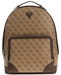 Guess Men's Milano Monogram Pattern Backpack