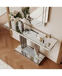 Streamdale Furniture Living Room Table Set: Coffee & End Tables