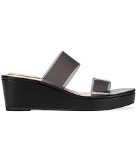 Style & Co Women's Veronicaa Vinyl Wedge Sandals, Macy's Exclusive