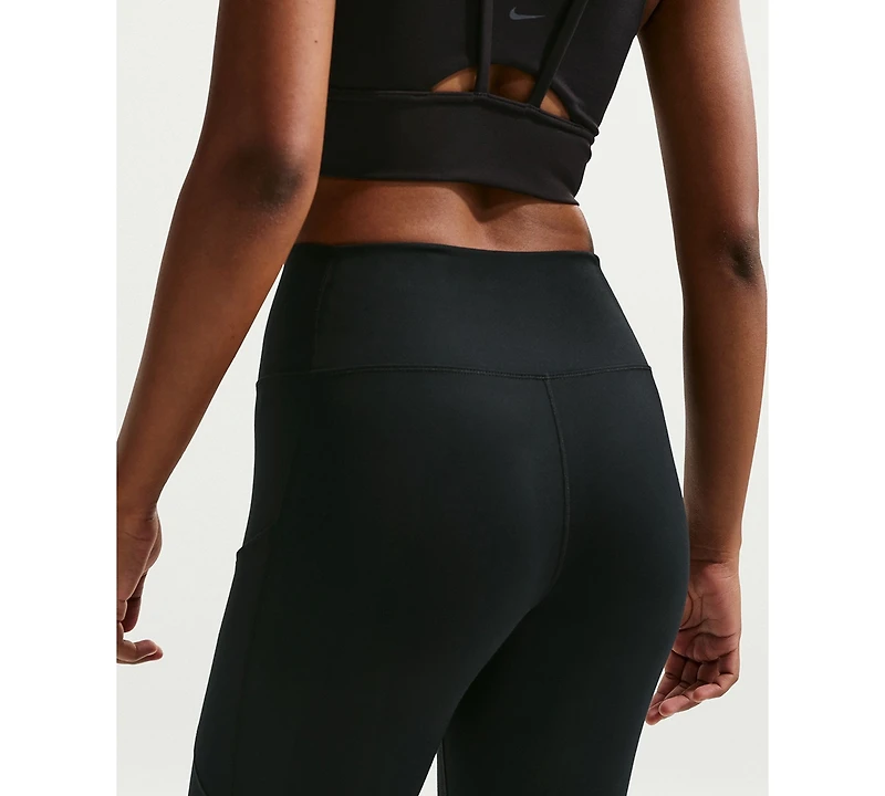 Nike Women's One High-Waisted Side-Pocket 8" Bike Shorts