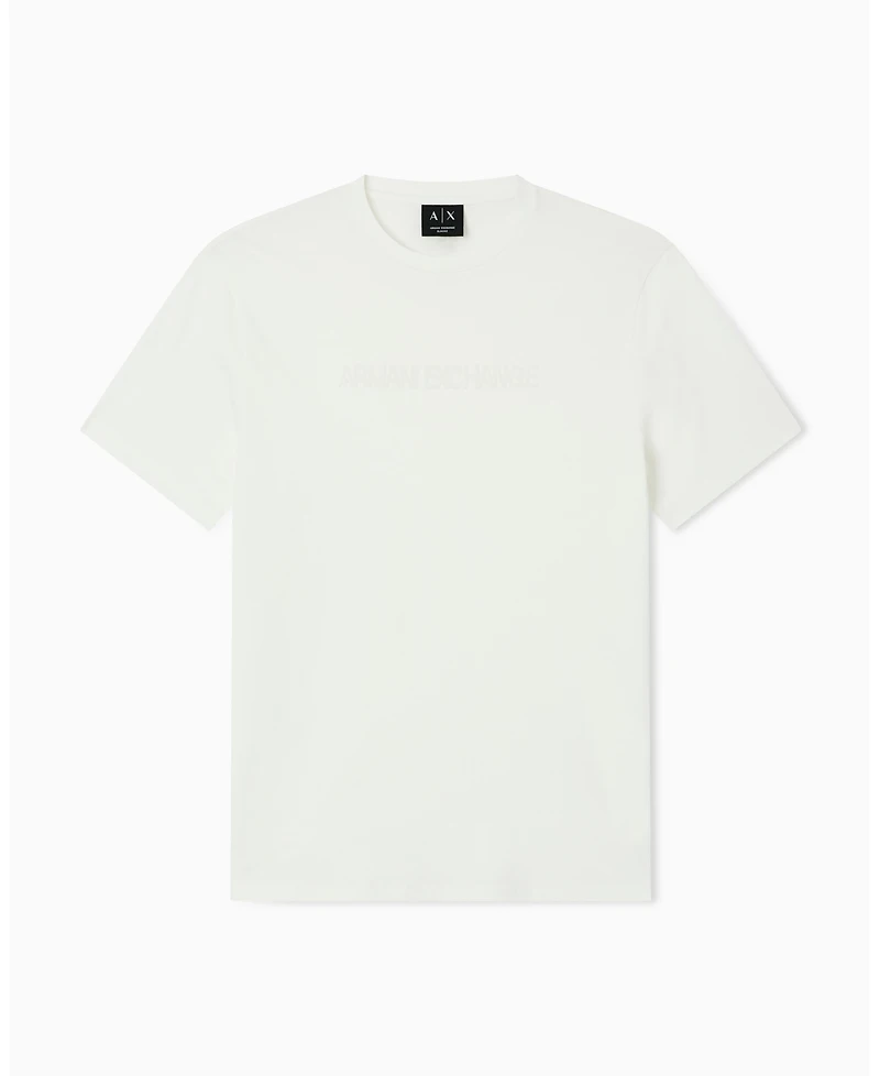 A|X Armani Exchange Men's Short Sleeve Tonal Logo T-Shirt