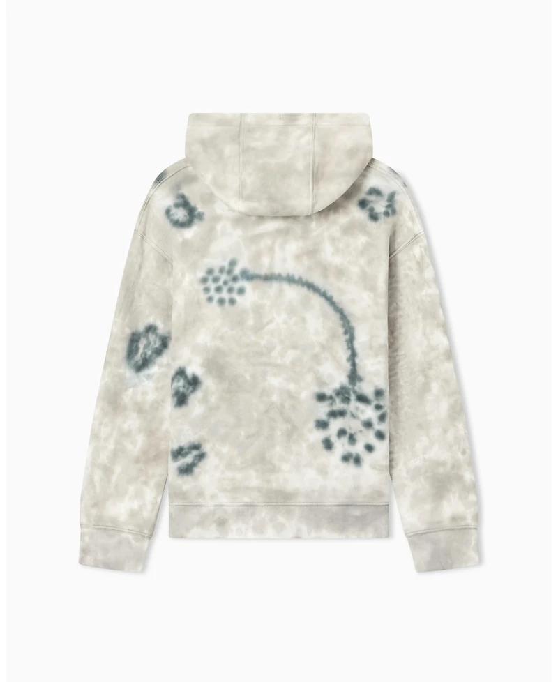 A|X Armani Exchange Men's Tie Dye Hoodie Sweatshirt