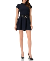 Ivonne Women's A-Line Short Dress