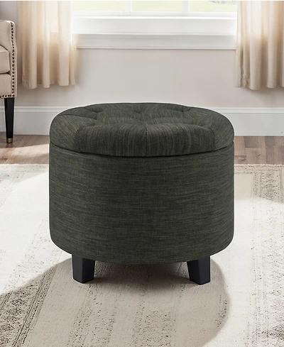 Convenience Concepts Designs4Comfort Round Ottoman