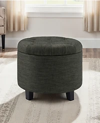 Convenience Concepts Designs4Comfort Round Ottoman