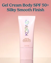 Kopari Beauty Sunglaze Body Gel Cream Sunscreen Spf 50+, 3.4 oz.