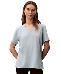 Calvin Klein Performance Women's Classic-Fit V-Neck T-Shirt