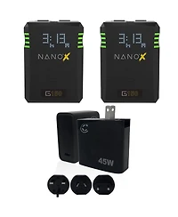 Core Swx Nanox Micro 150 150Wh 14.8V 9900mAh Smart Gold-Mount Battery, Bundle with Xpd-45 45W Universal Usb-c Pd Wall Charger