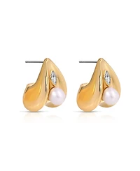 Ettika Soft Curve Hoop Earrings