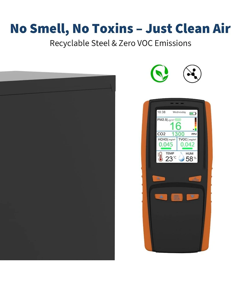 gaomon 73 in Tall Narrow Arched Bookcase, Metal Arched Storage Cabinet with Glass Door & Drawer