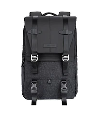 KandF Concept Beta 20L Multifunctional Waterproof Dslr Camera Travel Backpack for Outdoor Photography, Large, Black