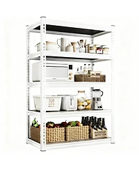 Yigii 5-Tier 2500LBS Adjustable Metal Shelving Unit for Garage, Kitchen, Pantry