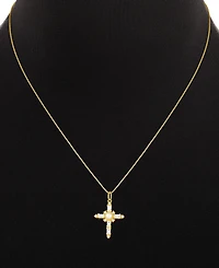Giani Bernini Gold Plated Cross Pendant Necklace