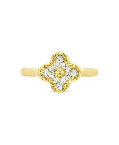 Giani Bernini Gold Plated Clover Ring