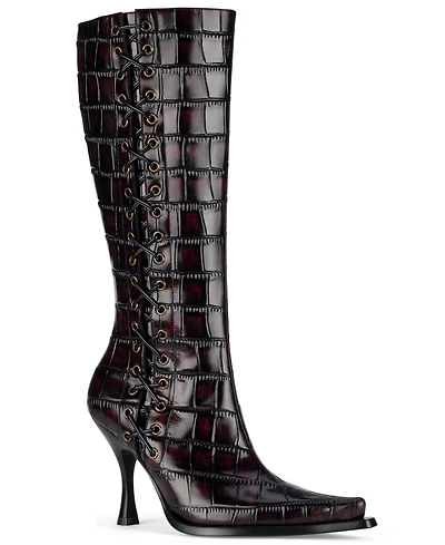 Jeffrey Campbell Women's Stunna Knee-High Dress Boots