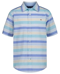 Tommy Hilfiger Boys' 2T-7 Short-Sleeve Shirt