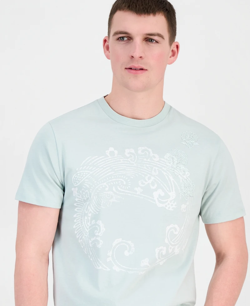 Guess Men's Crafted Wave T-Shirt