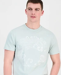 Guess Men's Crafted Wave T-Shirt