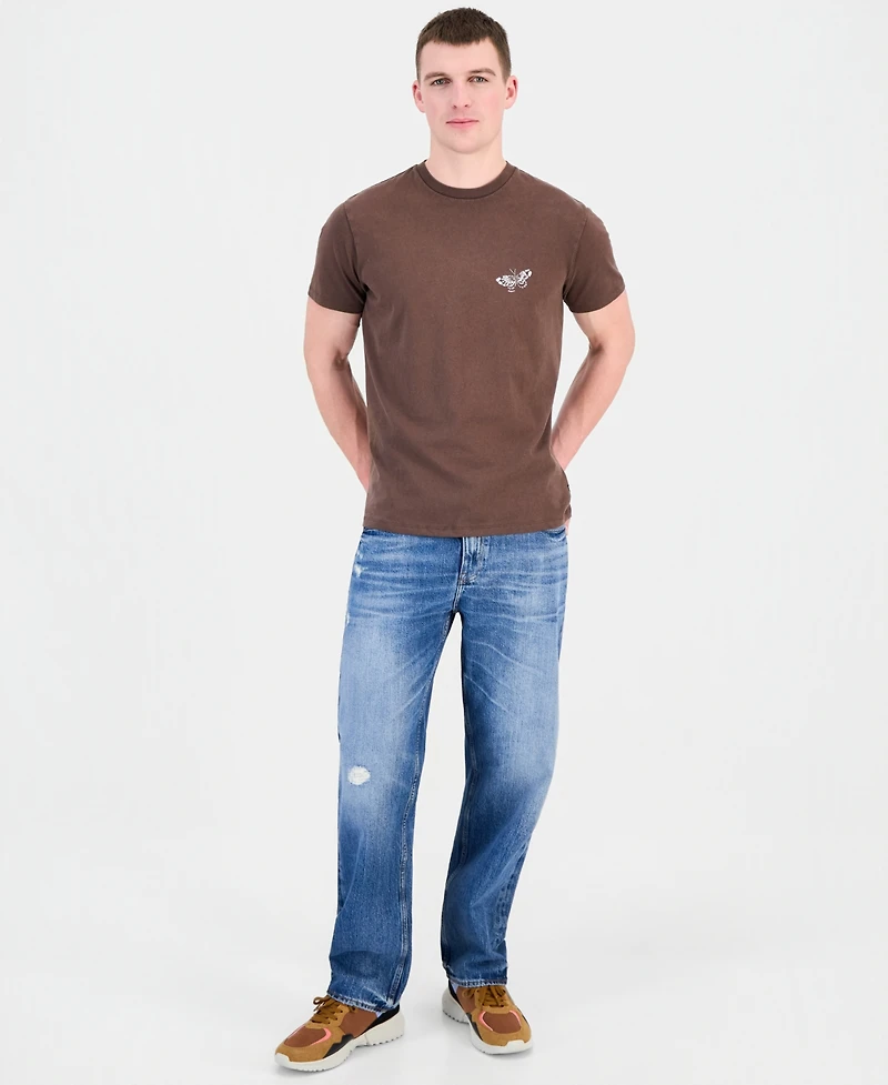 Guess Men's Paradise Butterfly T-Shirt