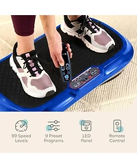 LifePro Waver Vibration Plate - Full Body Fitness Platform with Loop Bands for Weight Loss & Toning