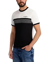 Karl Lagerfeld Paris Men's Color Block T-Shirt