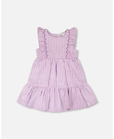 Deux par little and Big Girl Striped Dress