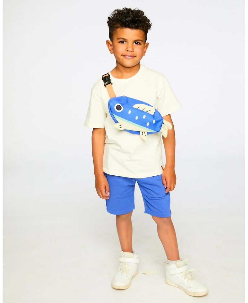 Deux par Deux Boy Fish Fanny Pack- Toddler|Child