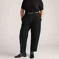 Universal Standard Plus Karlee Stretch Cotton Twill Cargo Pants
