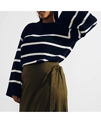 Universal Standard Plus Wide Sleeve Cotton Sweater