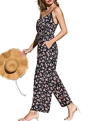 Cupshe Women's Vagabond Floral Jumpsuit