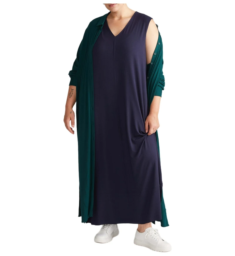 Universal Standard Plus Claremont Liquid Jersey Sheath Dress