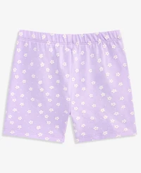 First Impressions Toddler Girls' 2T-4T Mix & Match Ditsy-Floral-Print Biker Shorts, Macy's Exclusive