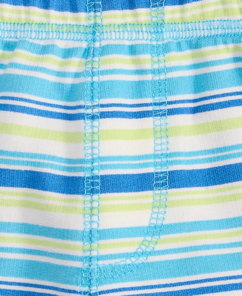 First Impressions Baby Boys' (0-24) Mix & Match Striped Shorts, Macy's Exclusive