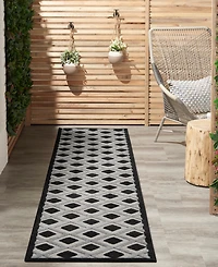 Nourison Home Aloha ALH26 2'3" x 12' Runner Rug