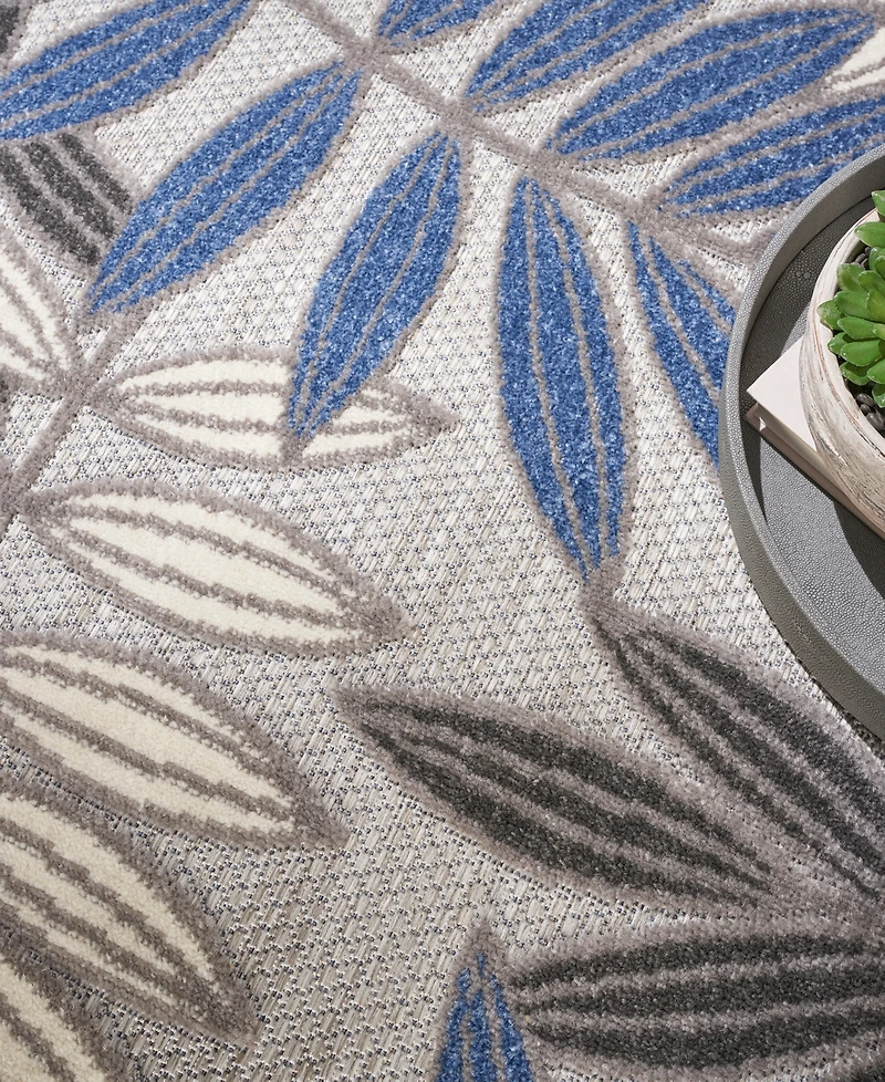 Nourison Home Aloha ALH18 4' x Round Area Rug