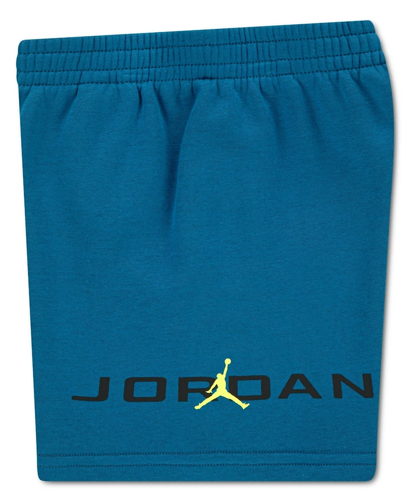 Jordan Boys' 4-7X Stretch T-Shirt & Shorts, 2-Piece Set