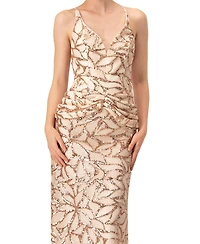 Ivonne Women's Asymmetric Hem Evening Dress